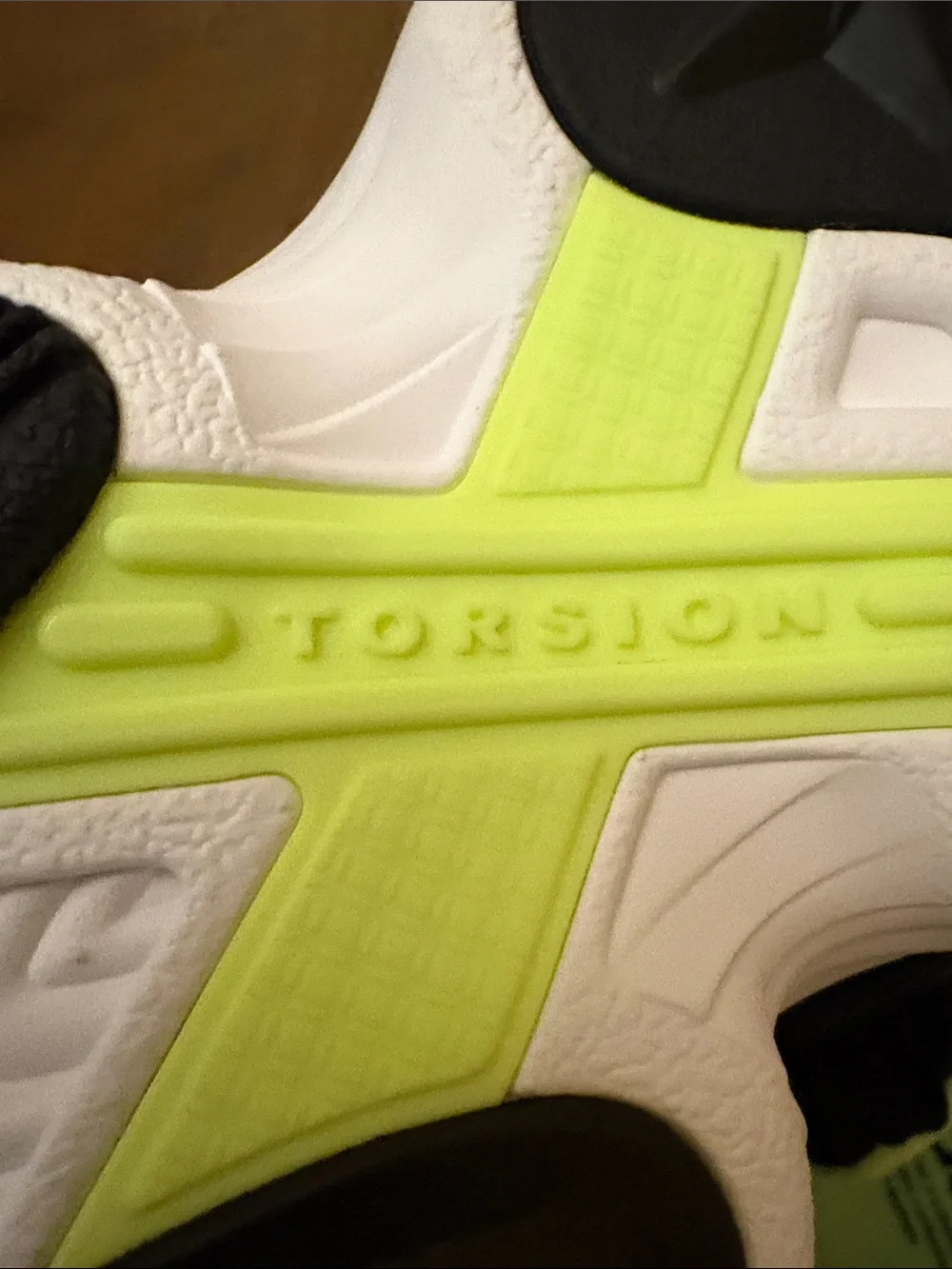 Adidas Yung 1 Men Sz11 NWT Black and Neon Yellow Athletic Sneakers